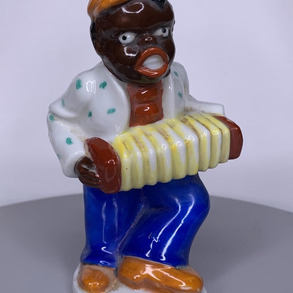 African American Musician Jazz Band 4pcs Made in Occupied Japan - Picture 4 of 12